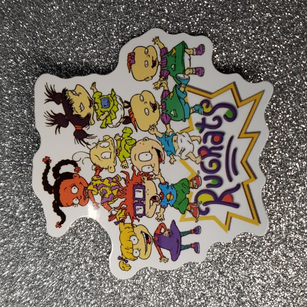 RUGRATS Nickelodeon Waterproof Sticker Angelica Pickles, Tommy, Chuckie